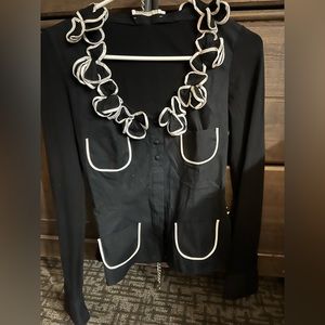 Anne Fontaine size 36 beautiful blouse